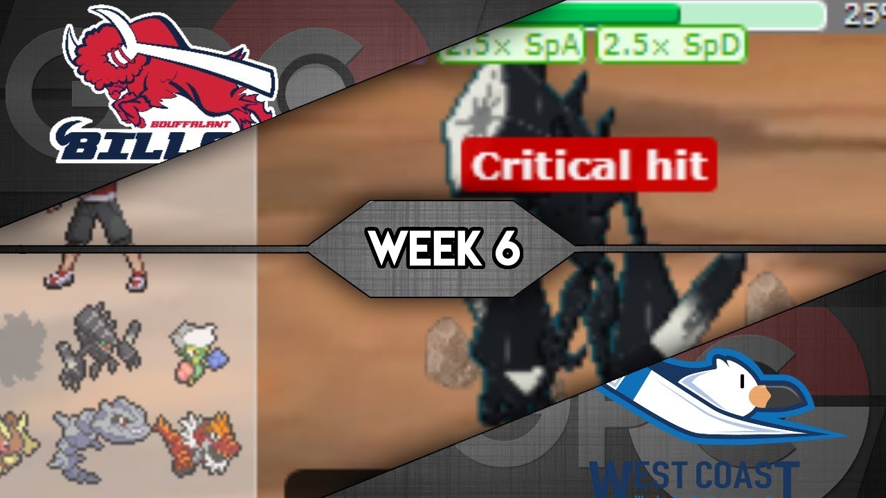 CRIT MAGNET NECRO :[  - Bouffalant Bills vs The West Coast Wingulls (GPC S7 Week 6)