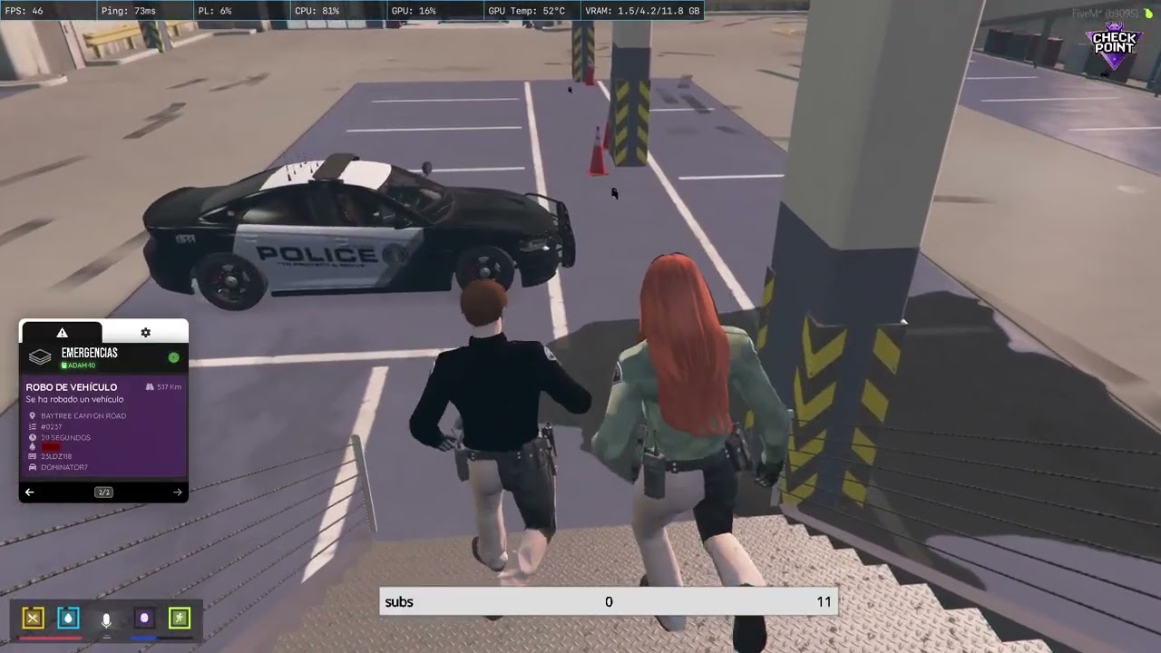 CheckPoint👾 | Christian Saltzmán 👮‍♂️🚓