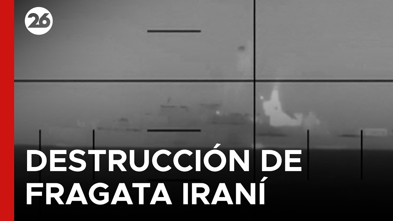 🚨 EEUU CONFIRMA LA DESTRUCCIÓN DEL BUQUE IRANÍ | La fragata fue hundida en el Índico