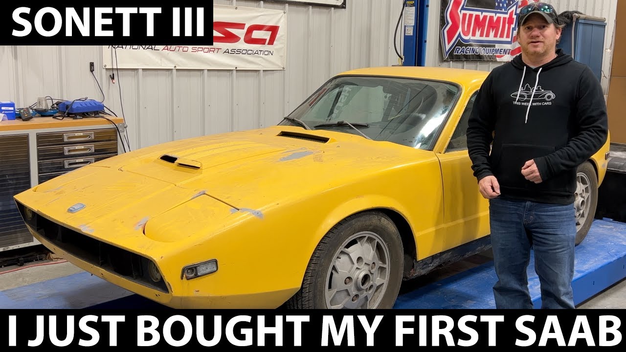 Мой первый Saab Saab Sonett III 1971 года выпуска.