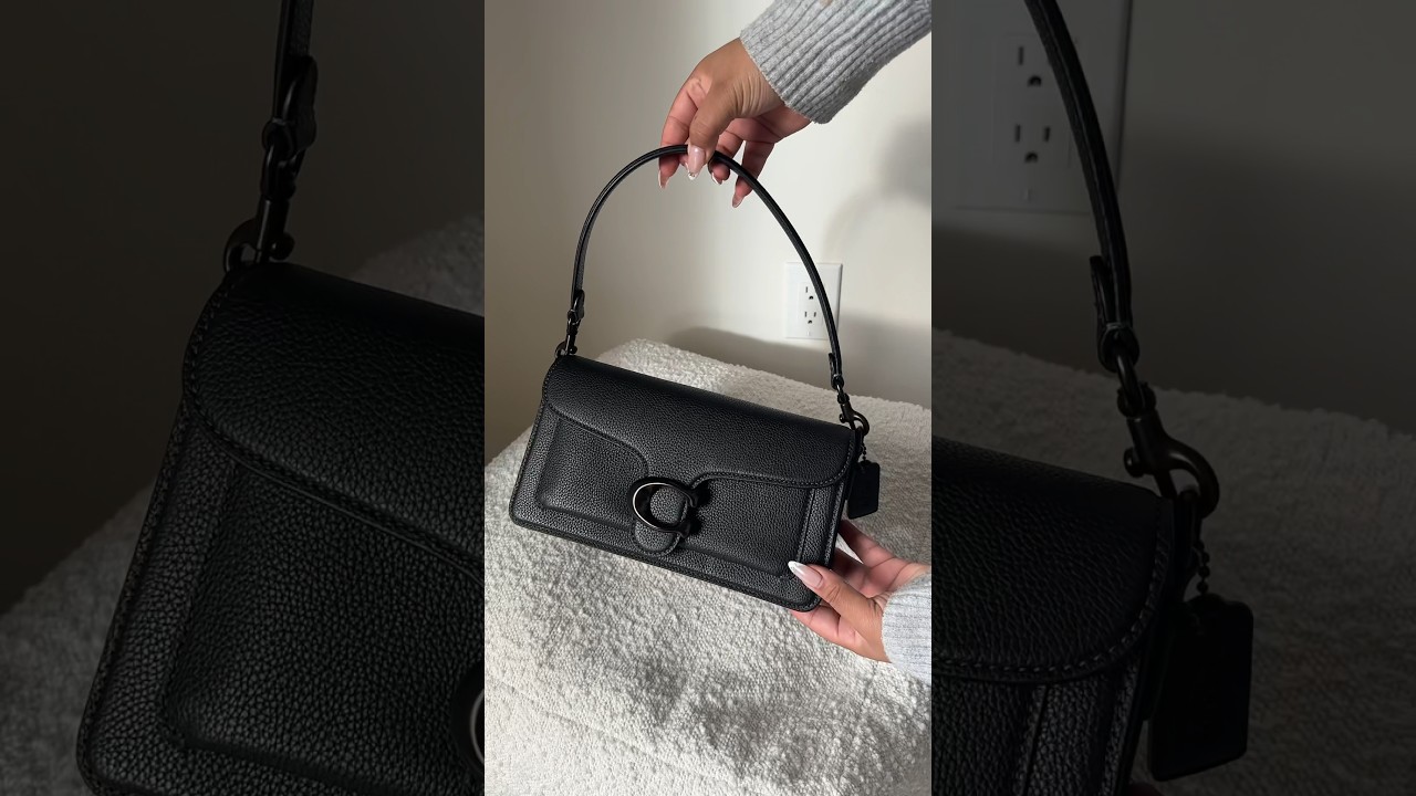 Coach tabby 26 🖤 #unboxing #unboxingvideo #coach
