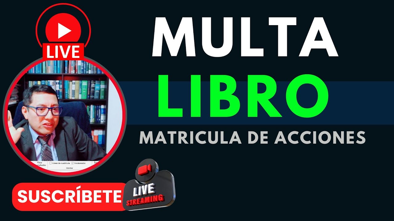 📕 ¿Qué pasa si legalizas fuera de plazo el Libro de Matrícula de Acciones? 💸