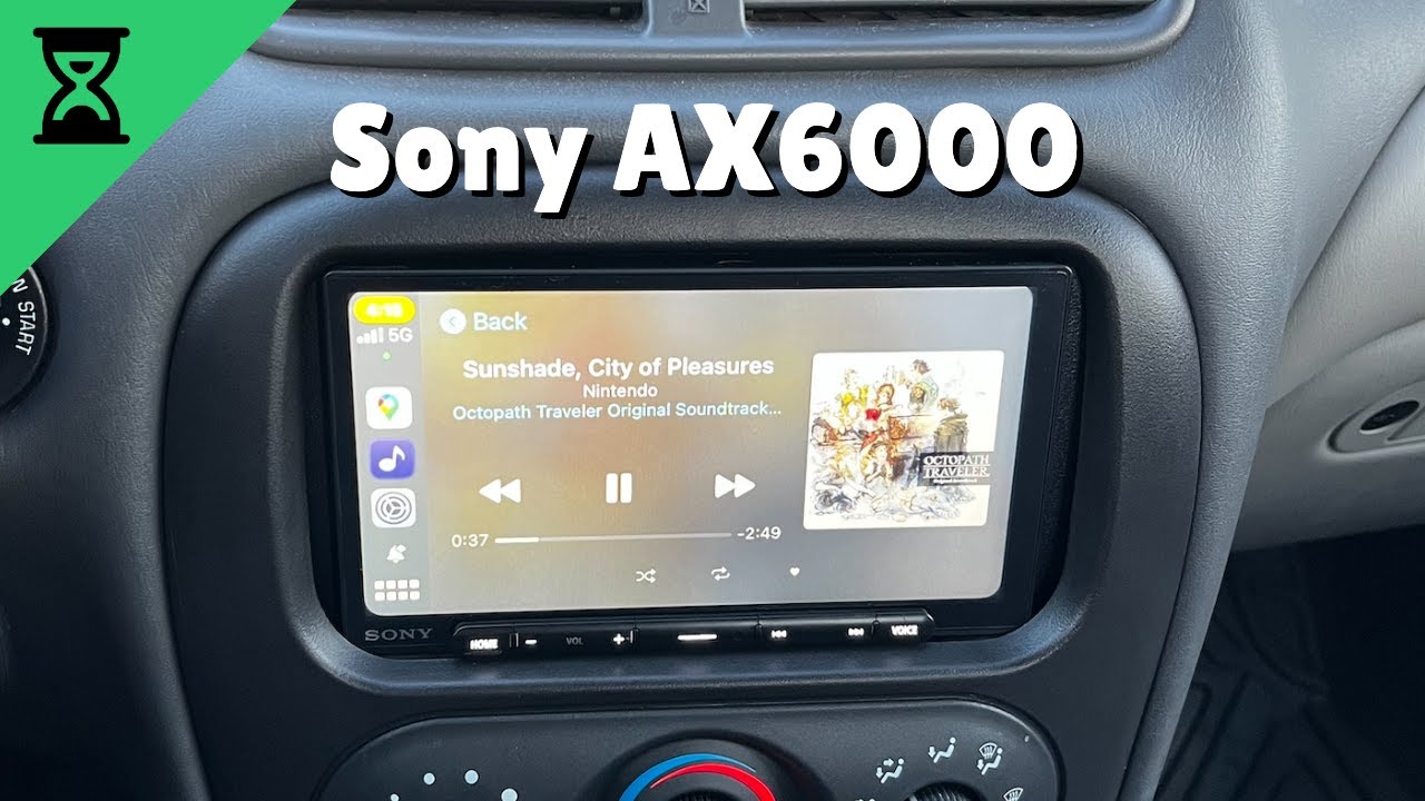 Обзор ресивера Sony XAV-AX6000 CarPlay