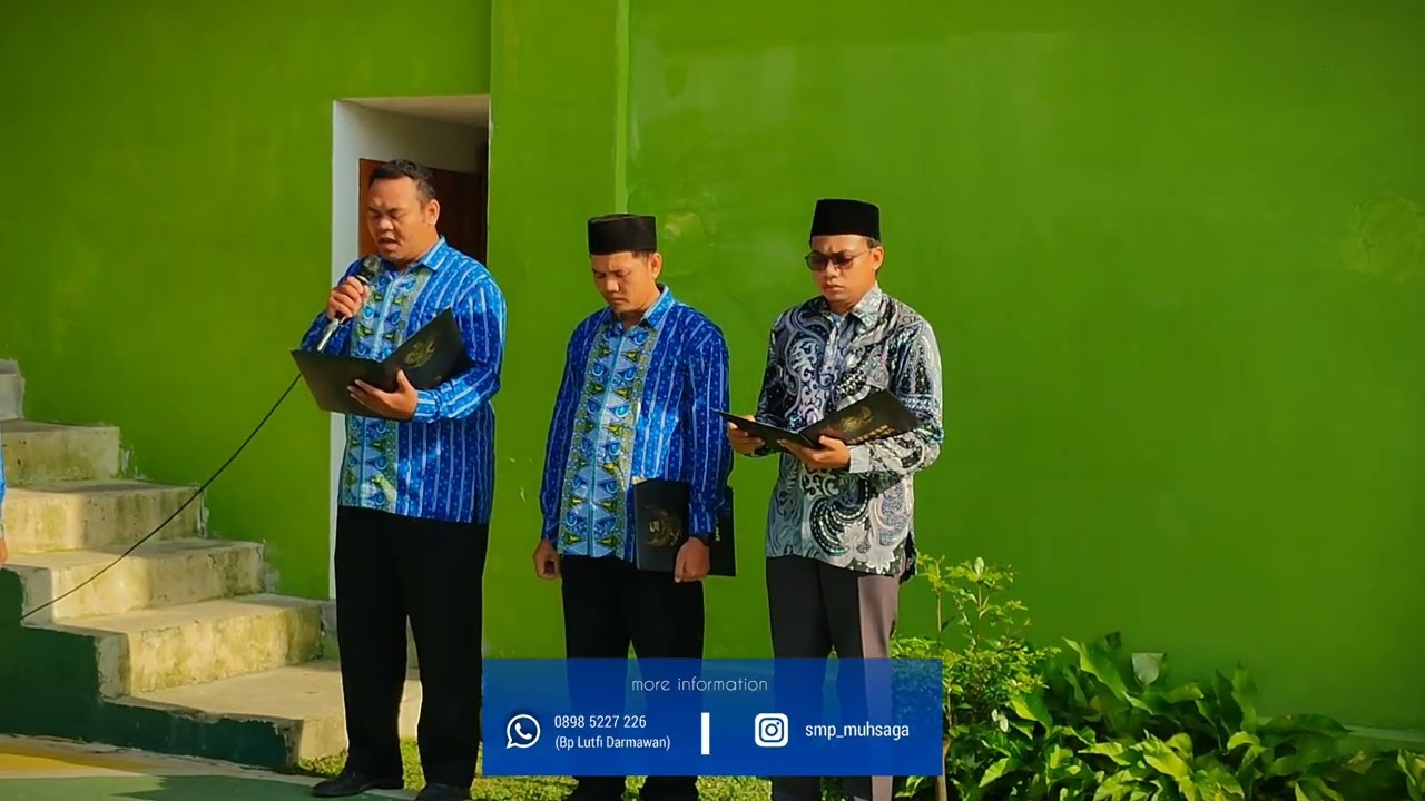 UPACARA HARI GURU PERGURUAN MUHAMMADIYAH KECAMATAN GATAK