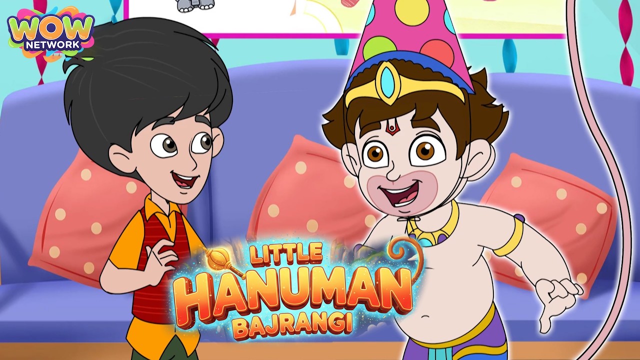 Little Hanuman Bajrangi 06 | Selfie with Bajrangi 🐵📸 | Season 01 | Hindi Cartoon | Wow Network