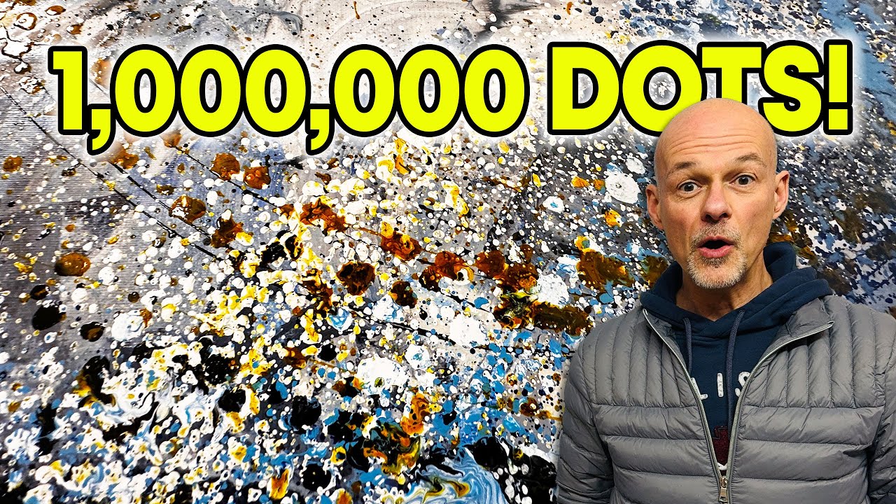ONE MILLION AND COUNTING!! Mesmerizing paint technique