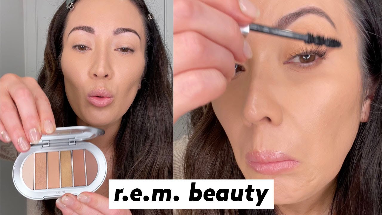 Trying Ariana Grande's r.e.m. Beauty Eyeshadow & Mascara (Honest Review) | Susan Yara