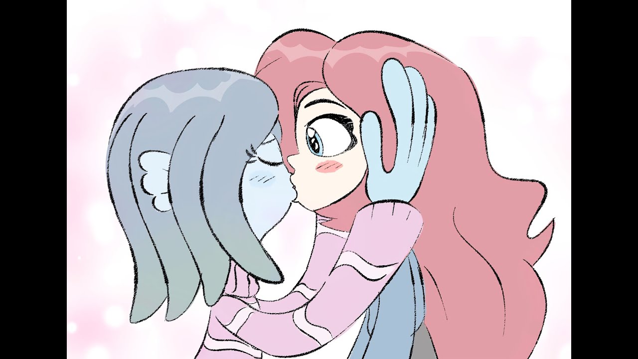 Ruby Gillman Kissing Chelsea Van Der Zee Fan Art
