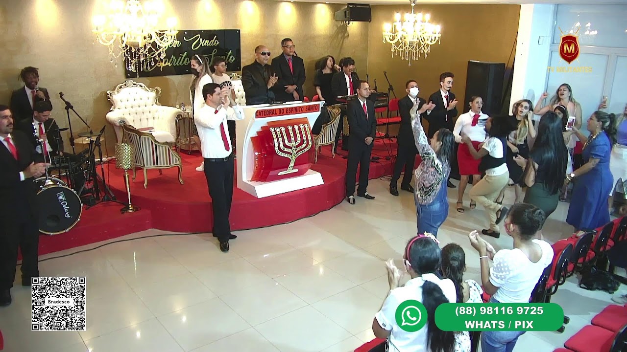 Culto da Vitória AO VIVO da Catedral do Espírito Santo - Crato - CE