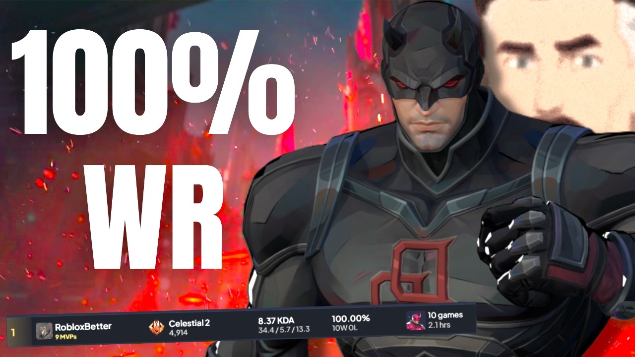 How I Got 100% WINRATE with NERFED DAREDEVIL (educational) | Marvel Rivals