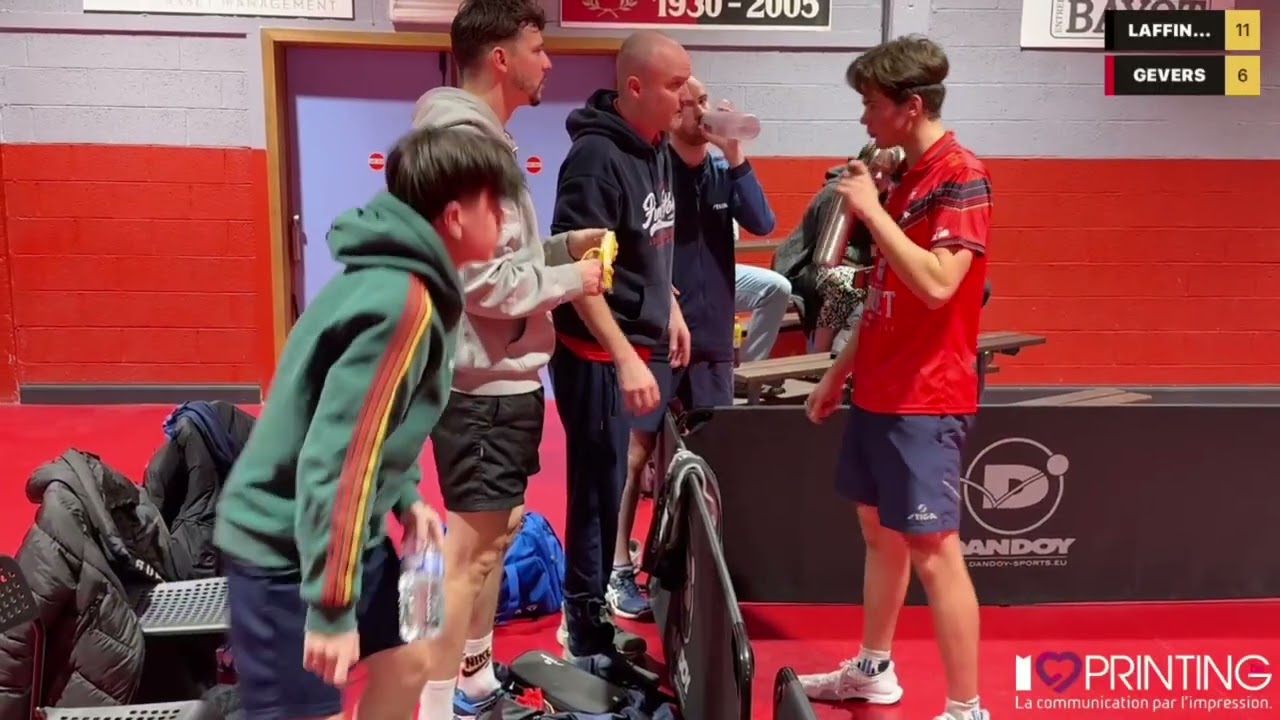 🏓🇧🇪Superdivision : Villette Charleroi VS Logis Auderghem 4-2 (21/11/25)
