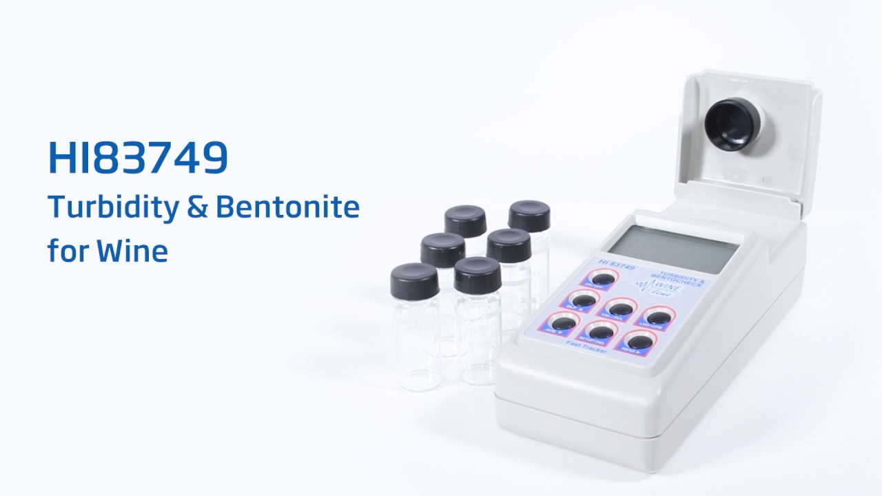 HI83749 Turbidity and Bentonite Meter for Wine