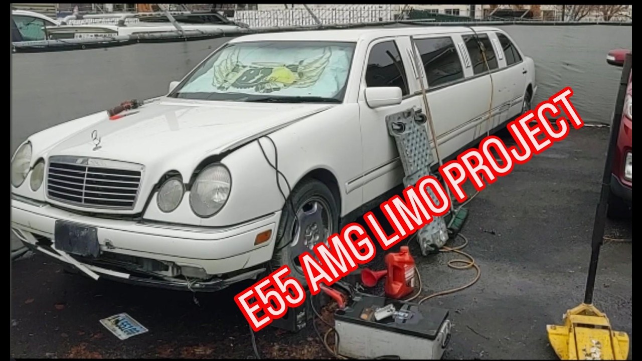 Mercedes w210 E55 AMG LIMO Project Gets A New Rear Armrest