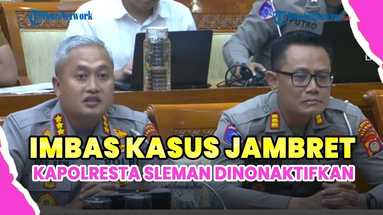 ®️🔴 KAPOLRESTA SLEMAN DINONAKTIFKAN❗BUNTUT KASUS HOGI MINAYA, POLRI: LEMAHNYA PENGAWASAN PIMPINAN