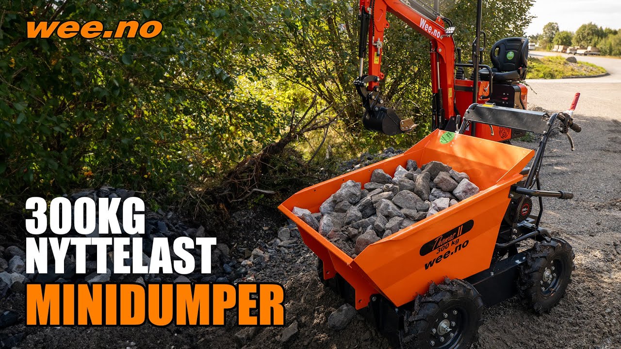 Minidumper Thomas II | 300KG Nyttelast