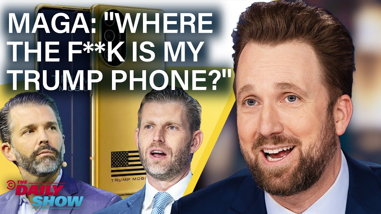 MAGA Rages Over Missing Trump Phones & POTUS Heads to China with Elon and the Boys | The Daily Show