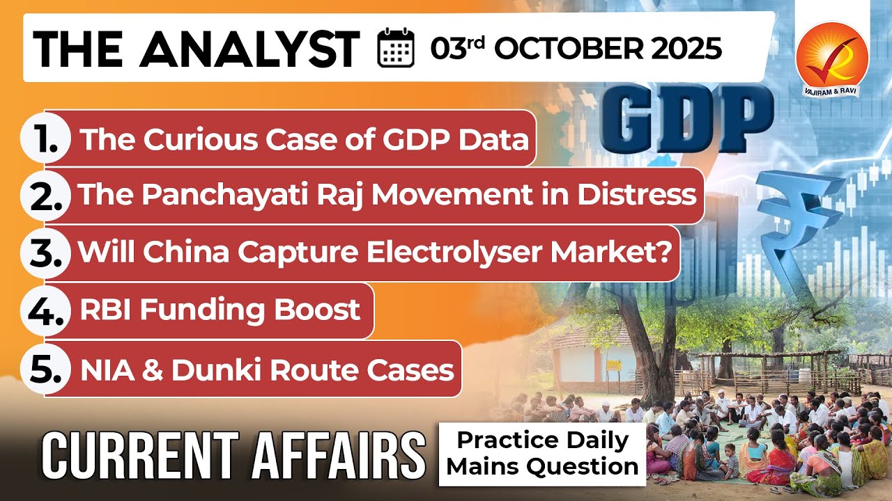 Daily Newspaper Analysis 03rd October 2025 |The Hindu Analysis |Indian Express Analysis| The Analyst