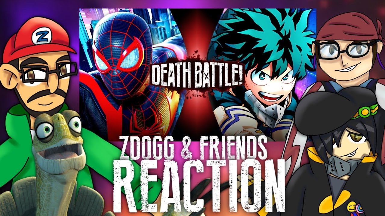 ZDogg & Friends React to Spider-Man vs Deku | DEATH BATTLE!