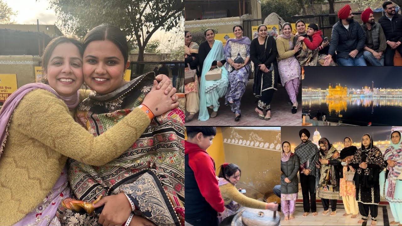 ਸਾਰਾ ਪਰਿਵਾਰ ਚੱਲਿਆ ਸ਼੍ਹੀ ਹਰਮੰਦਿਰ ਸਾਹਿਬ🥰ਇੰਨੀ ਨੇੜੇ ਤੋਂ ਪਹਿਲੀ ਵਾਰ ਕੀਤੇ ਦਰਸ਼ਨ🙏ਤੁਸੀਂ ਵੀ ਕਰੋ ਦਰਸ਼ਨ