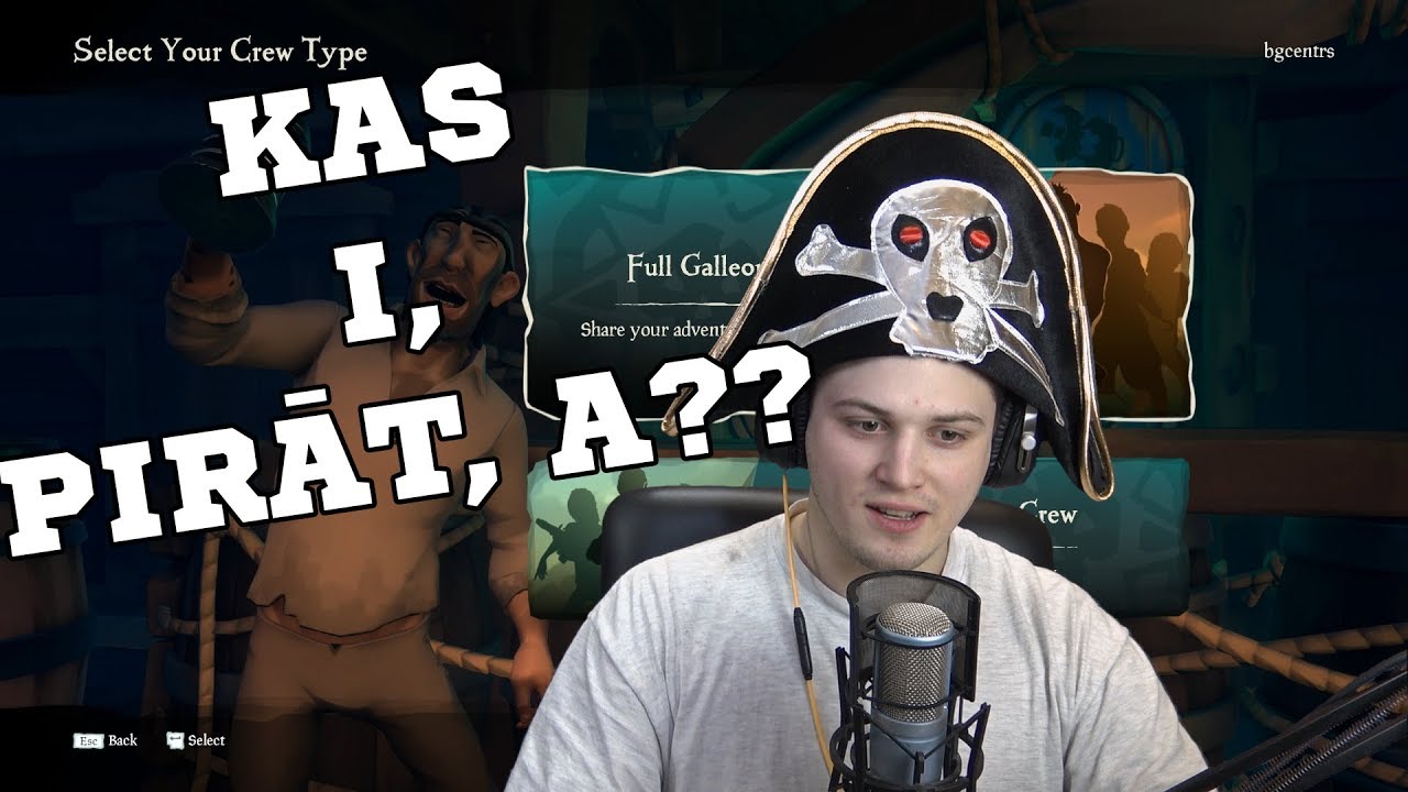 ŅIRDZĪGĀKIE PIRĀTI PASAULĒ | Sea Of Thieves GAMEPLAY/PC/ULTRA