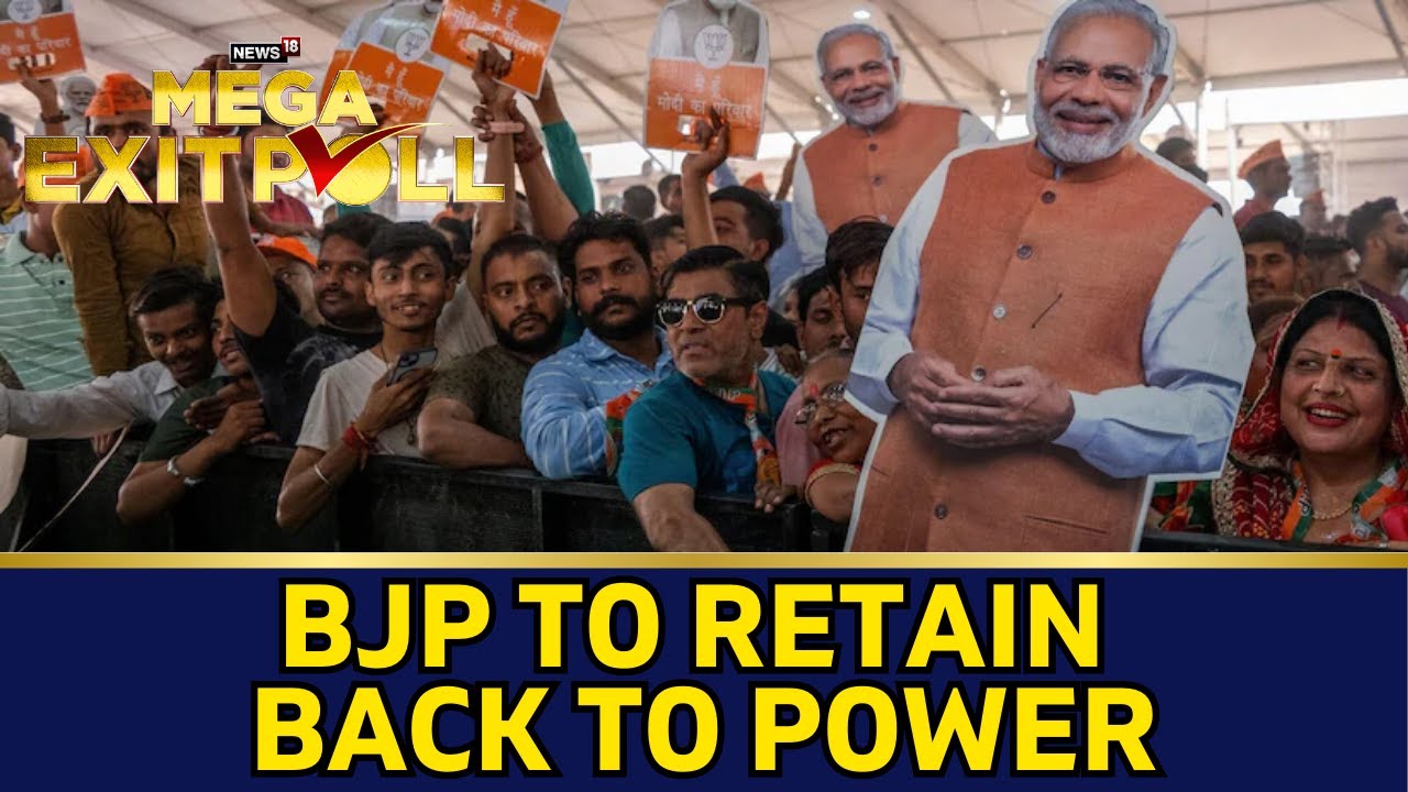 News18 Exit Poll | Network18 Exit Poll Suggested That The BJP Could Win A Majority |  N18EP