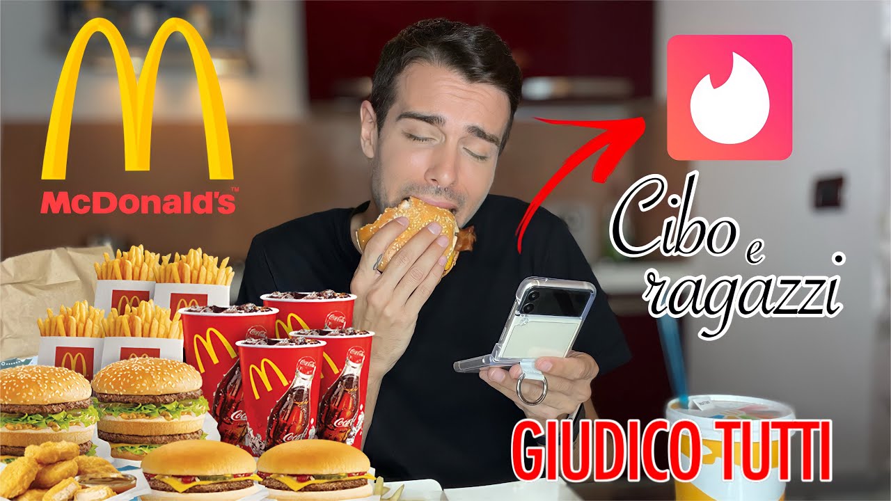 MC DONALD's & TINDER: TROVIAMO IL NUOVO FIDANZATO CHE MI SPEZZERÀ IL CUORE 💔