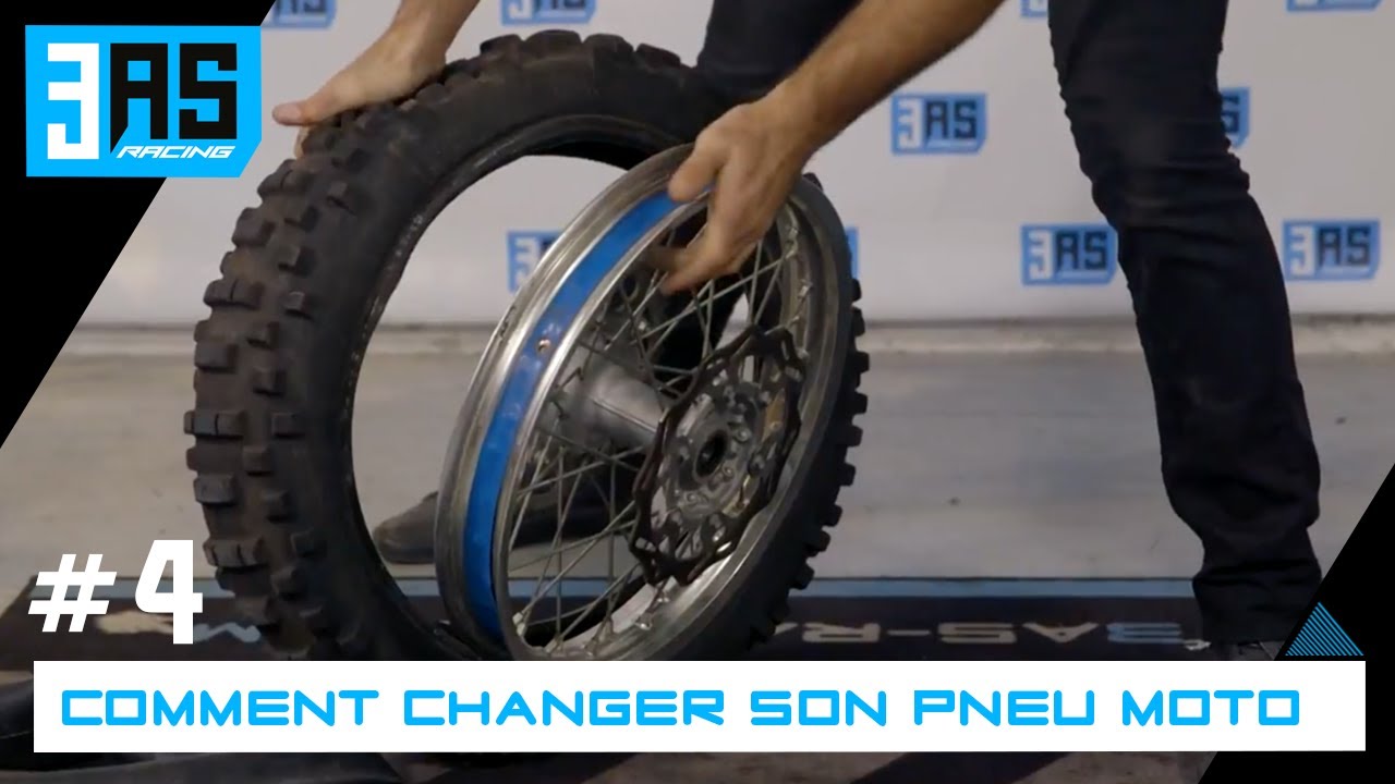 Comment changer son pneu motocross? Tuto Moto #4