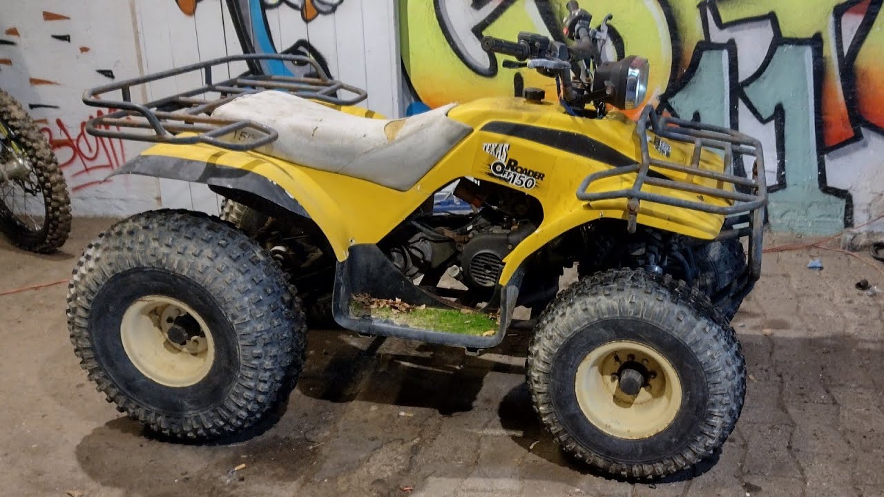 Un an abandonné dehors ! ce quad va-t-il reprendre vie? 🤔