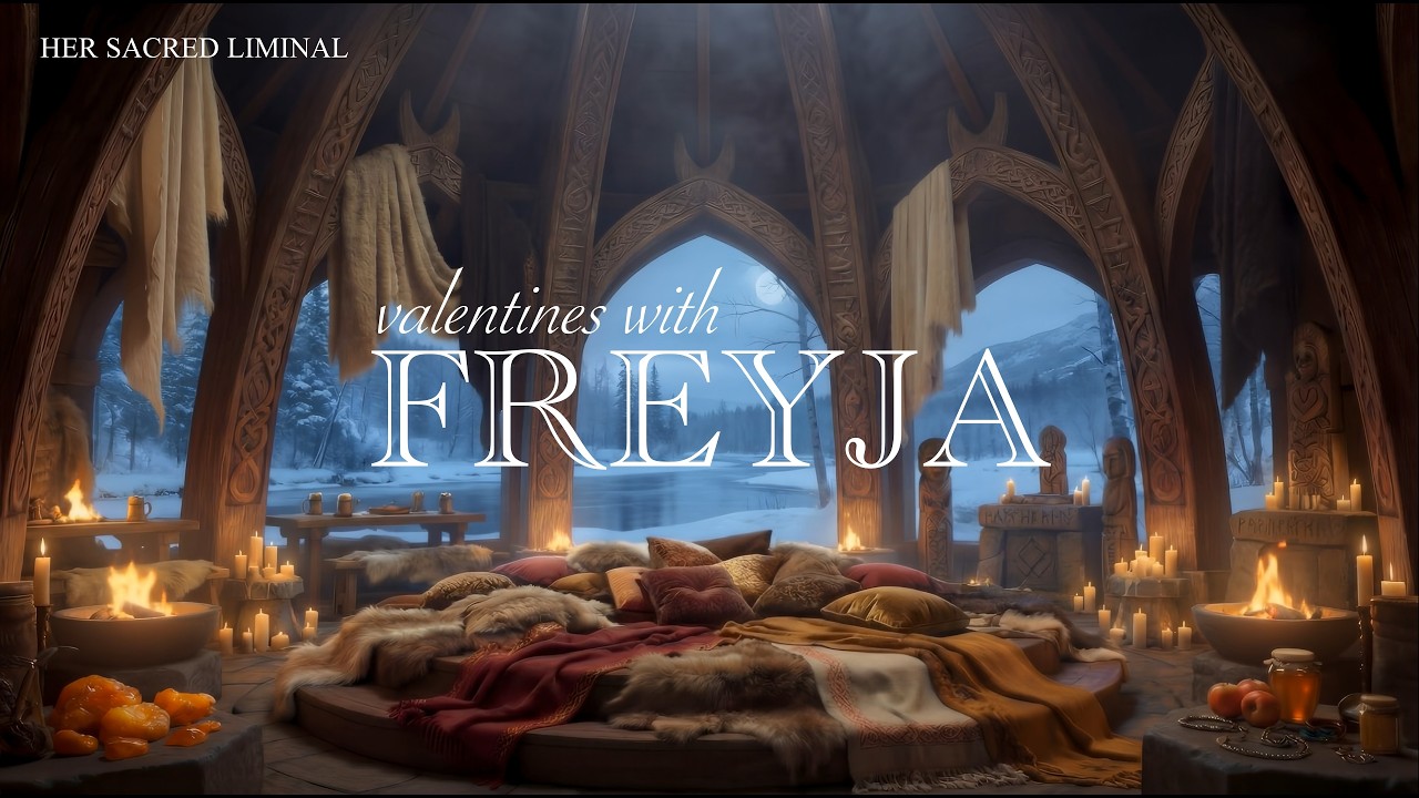 Freyja’s Temple for Valentine’s 💗 Sensual Goddess Ritual Space | 2 Hours