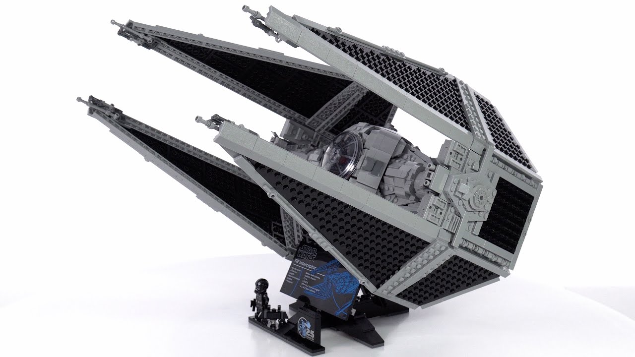 Обзор LEGO Star Wars UCS TIE Interceptor (2024)! Слабые стороны — лишь незначительные недостатки ...