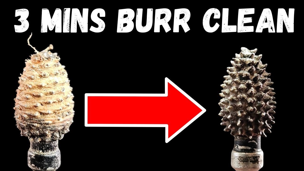 Want PERFECTLY Clean kutzall Burrs? Watch This Now!