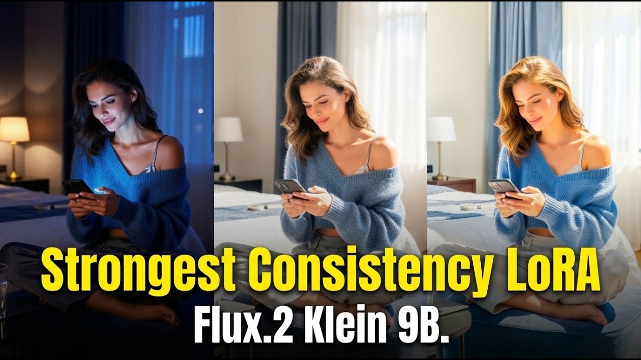 The Best Consistency LoRA for Flux2 Klein 9B Image Editing (ComfyUI workflow included)