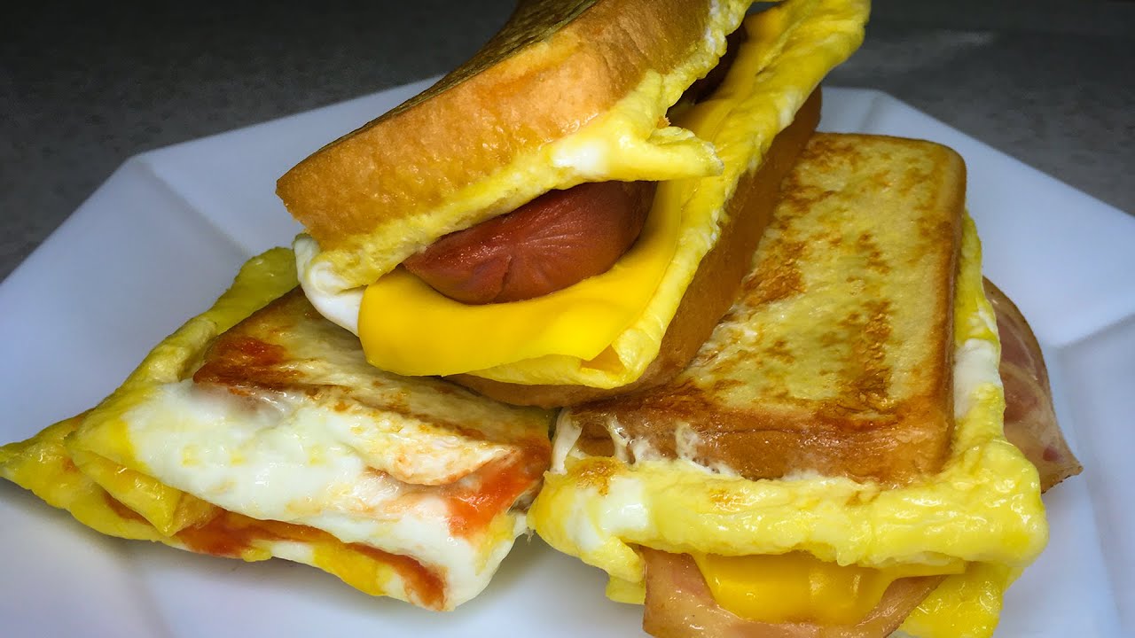 💛Egg toast | Egg sandwich | Egg cheese sandwich | MOST DELICIOUS + EASY breakfast recipe!!