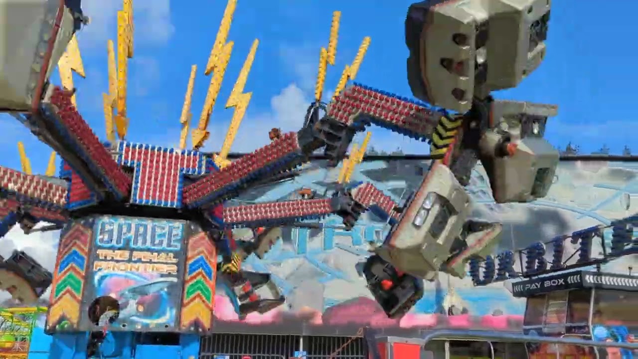 Orbiter Ride At Brean Theme Park