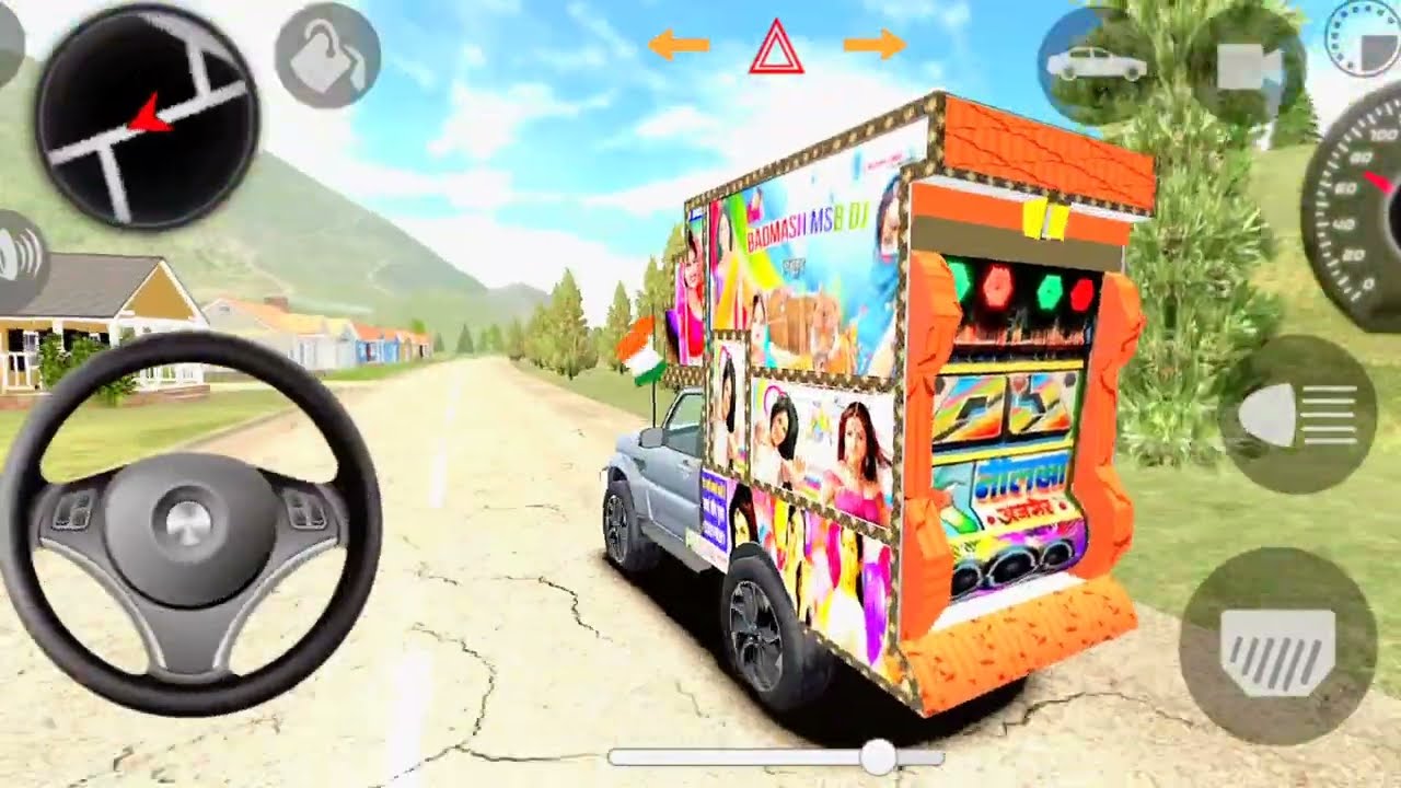 Modified Mahindra DJ Pickup Car Games : ( Indian Cars Simulator ) Gameplay video Part - 2040