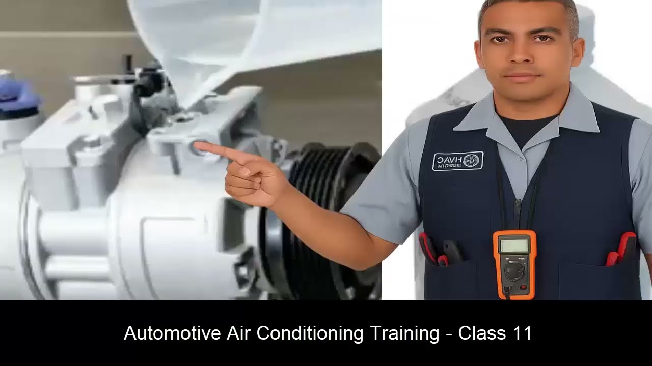 Cuales Fallas Còmo Solucionar los Problemas del Compresor de Aire Acondicionado Automotriz Clase 11