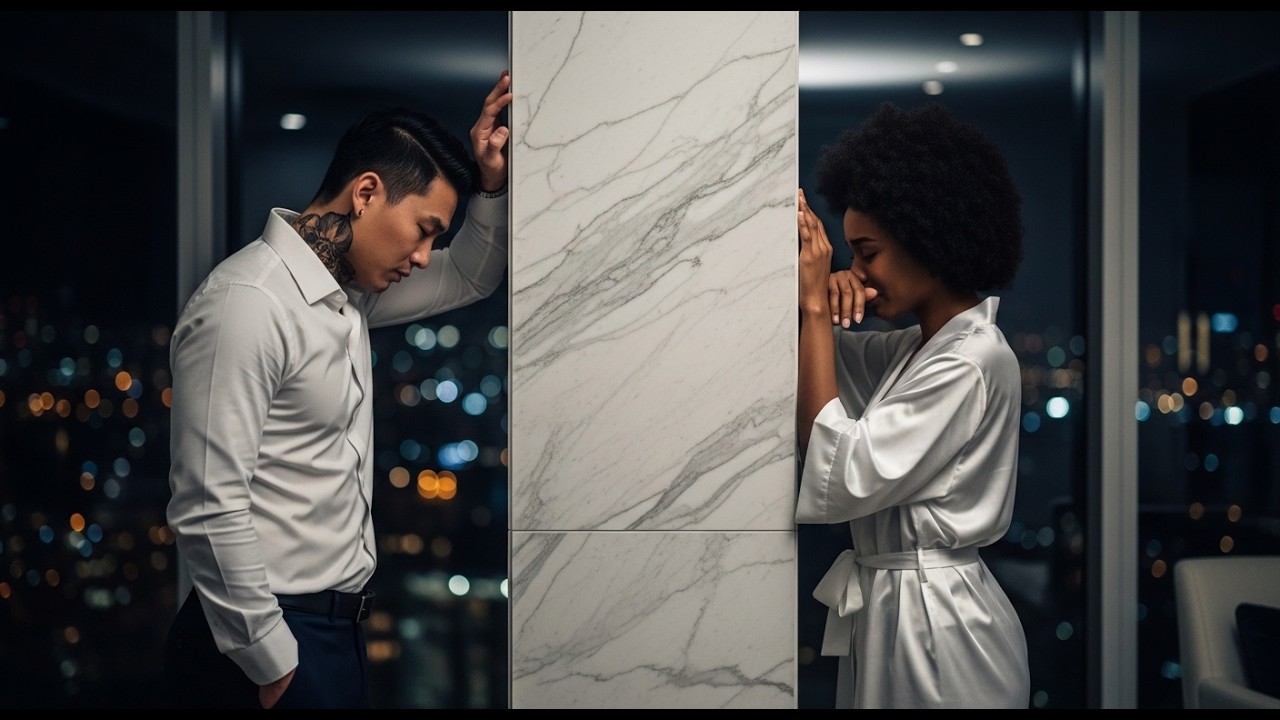 The Cold Korean Mafia Boss Shattered When He Heard His Black Wife Cry Through the Wall..