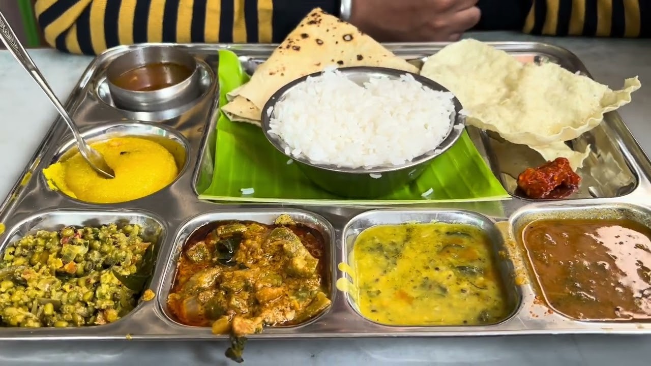 Veg thali in Hampi, Karnataka #hampifood EP09