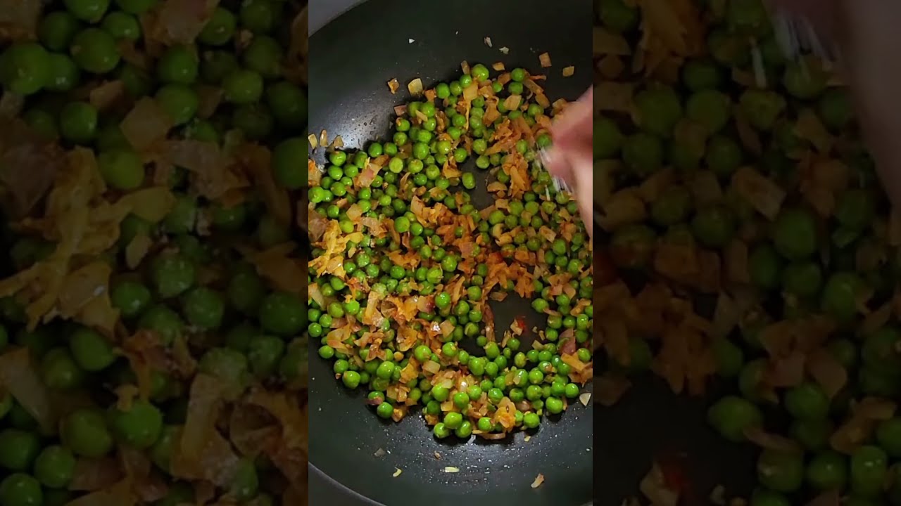 Aloo matar dry #aloomatar #aloomatarsabzi #easyindianrecipe #easyindiancooking