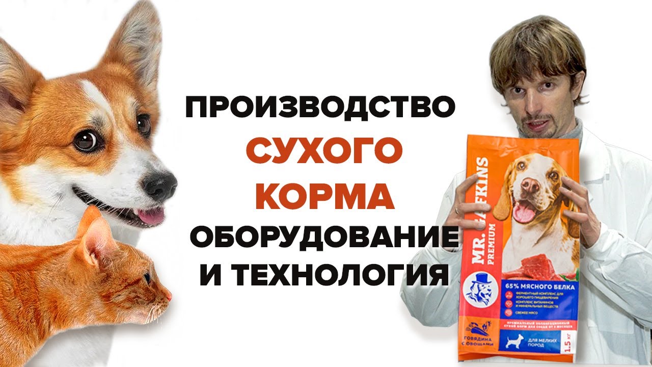 Как делают корма для домашних животных. Показываю на примере завода Pet-Agro.