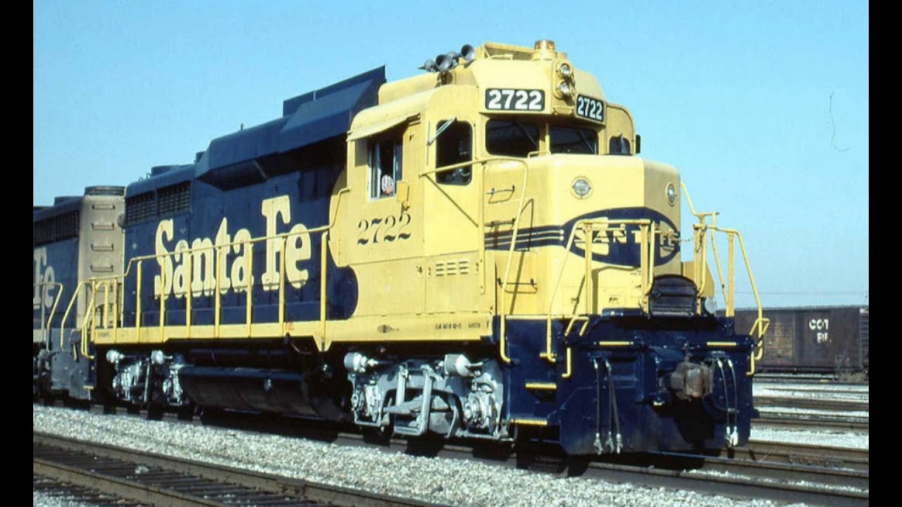 Santa Fe railway cleburne texas shops pt2, the locomotive rebuilds