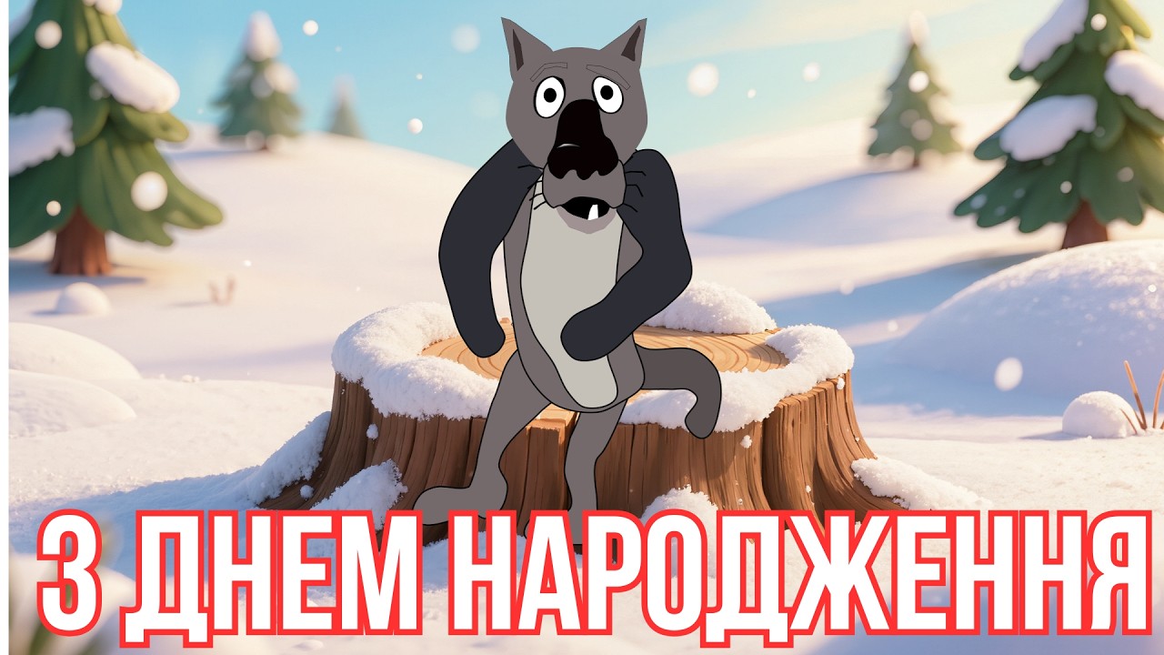 🤣🐺 З ДНЕМ НАРОДЖЕННЯ! ХАЙ СТАРІСТЬ ЧЕКАЄ — МИ НЕ ПОСПІШАЄМО 🐾🍾
