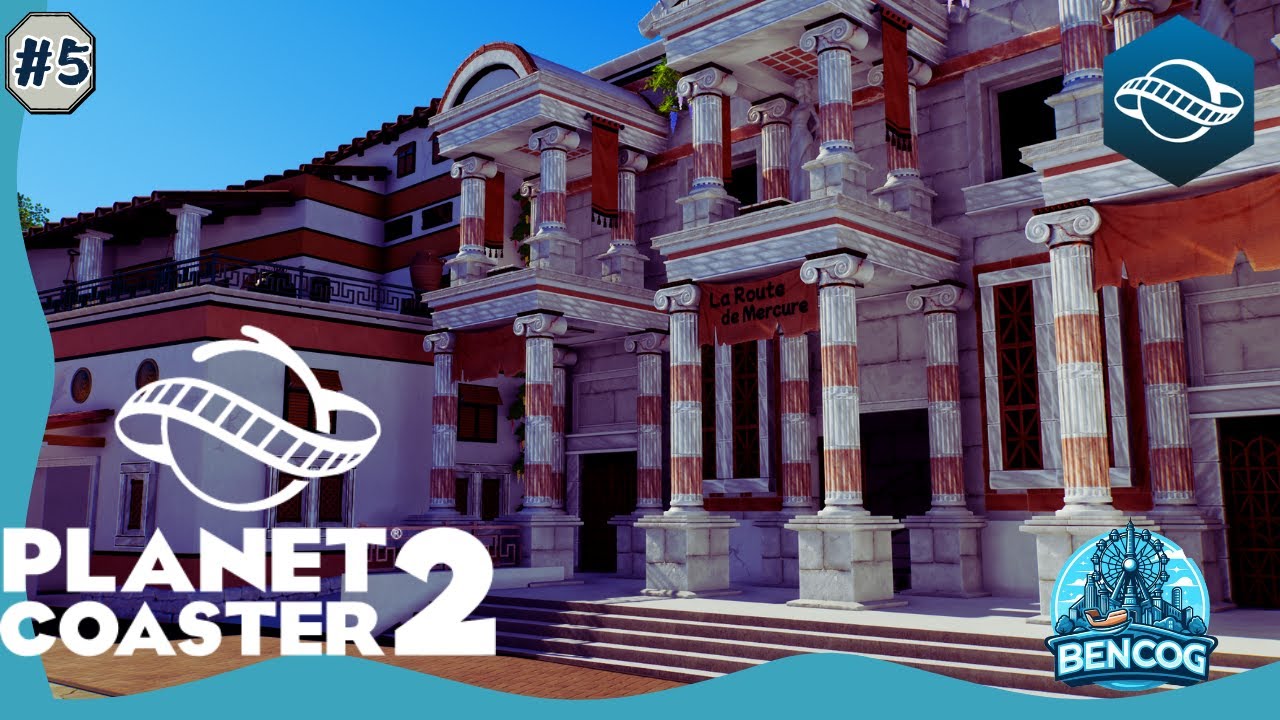 Un Nouveau Monorail Prend Forme - Planet Coaster 2 Let's Play Episode 5 🛤️✨