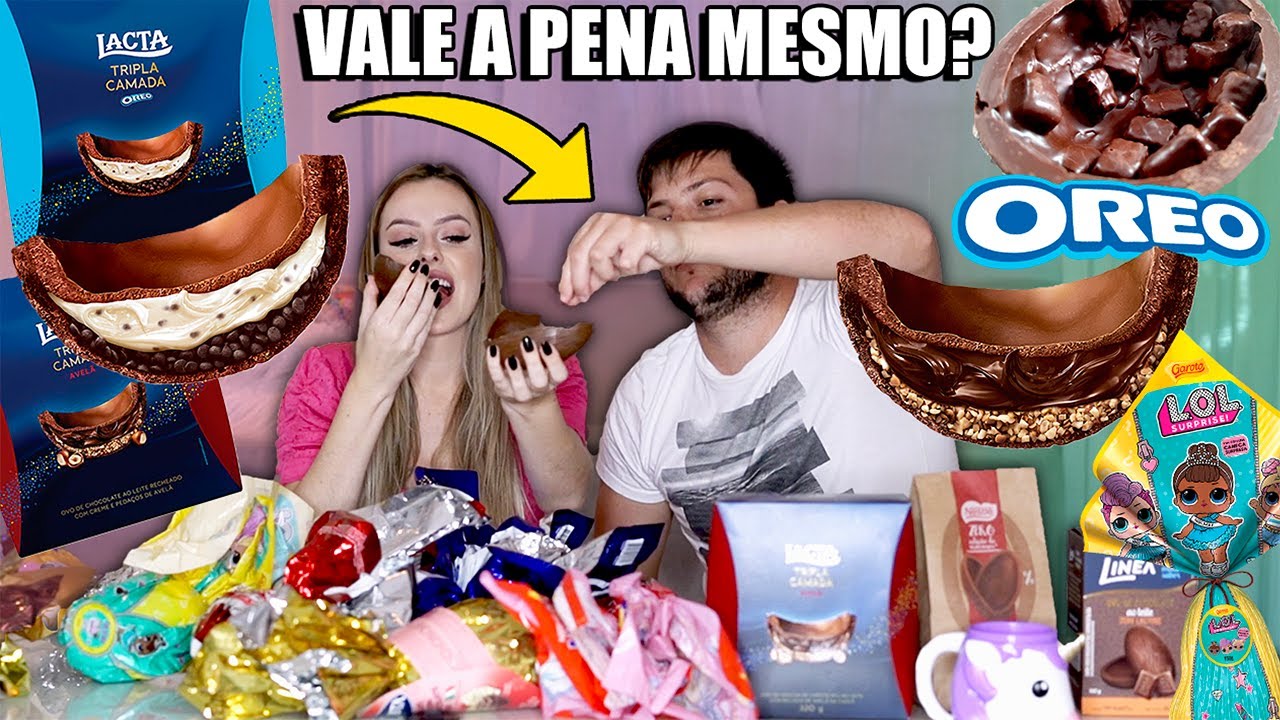 PROVANDO OVOS DE PÁSCOA DE 2020 | Amanda Domenico