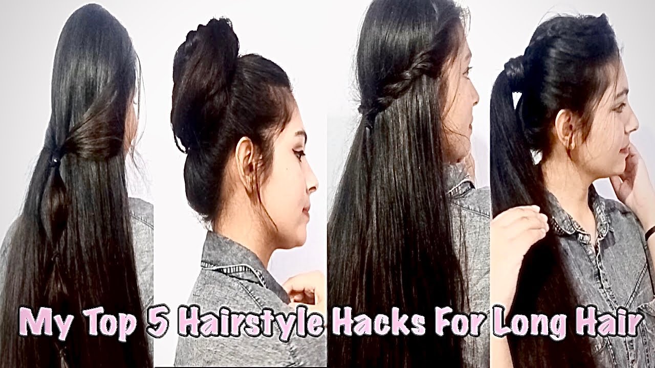 My Top 5 Hairstyle Hacks for Long Hair | Hair Hacks of 2019 | Hairstyles Compilation 2019