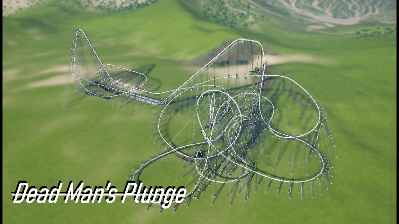 Dead Man's Plunge - Custom Dive Coaster - Planet Coaster 1 - Phase 1