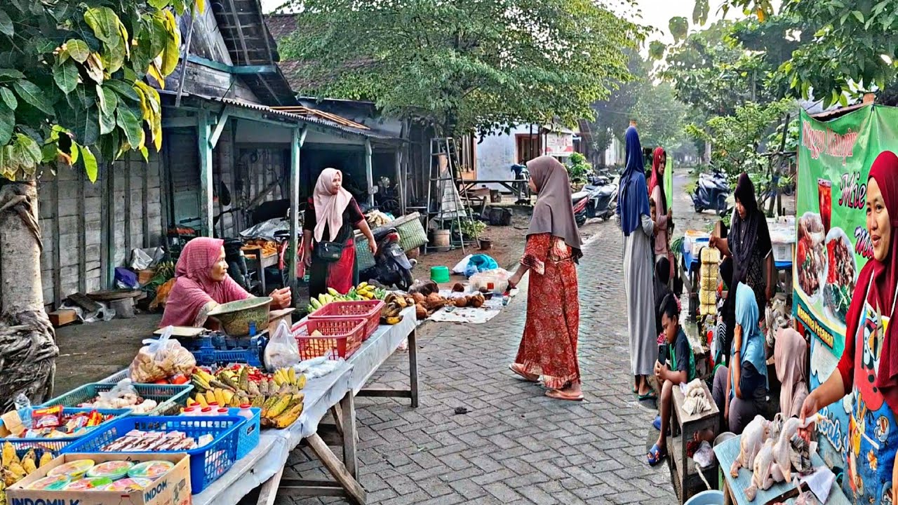 Selalu Ramai‼️Pasar Templek Pasar pinggir Jalan,Buka Cuma 3 jam Sudah Ada Sejak 50th yang Lalu