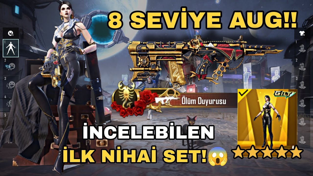 OYUNUN EN İYİ AUG'U VE İNCELTİLEBİLİR NİHAİ SETİ GELDİ! 😱 0 UC'YE ALDIM | PUBG Mobile