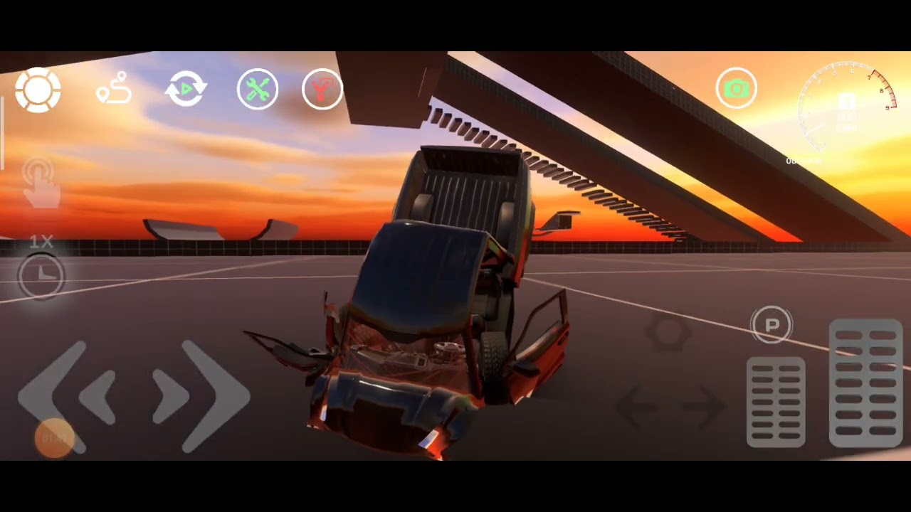 Car crash simulator flexcix gameplay 