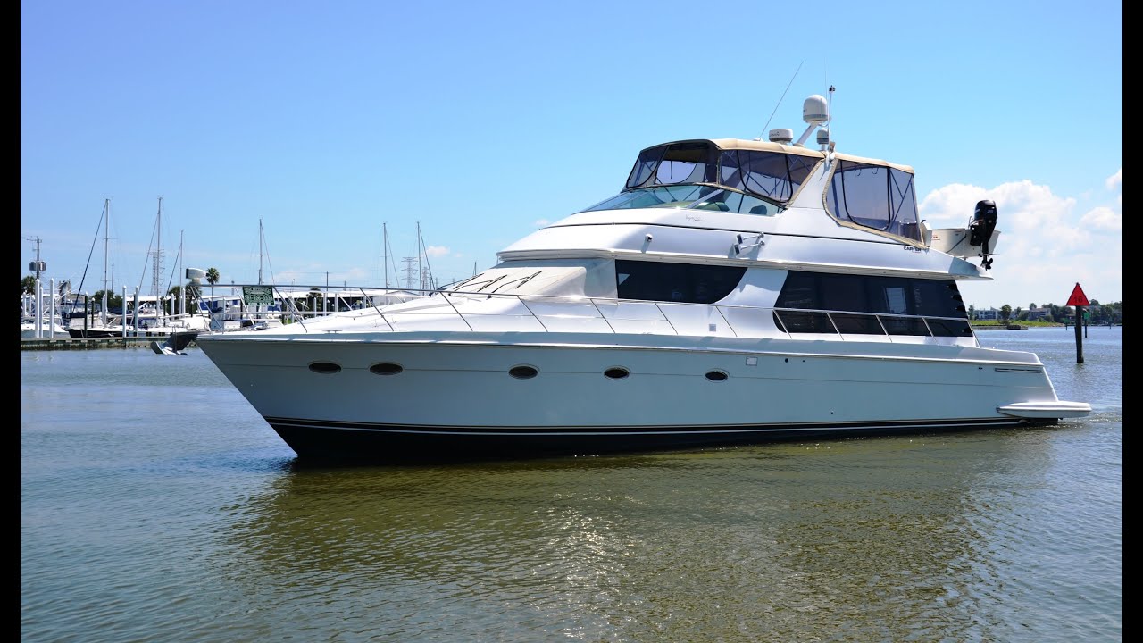 2001 Carver 57 Voyager Motoryacht at Jay Bettis & Co. in Seabrook, Tx.